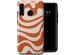 Selencia Vivid Back Cover für das Huawei P30 Lite - Dream Swirl Orange