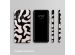 Selencia Vivid Back Cover für das Huawei P30 Lite - Art Wave Black