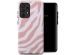 Selencia Vivid Back Cover für das Samsung Galaxy A52(s) (5G/4G) - Colorful Zebra Old Pink