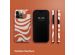 Selencia Vivid Back Cover für das iPhone 15 Pro Max - Dream Swirl Orange