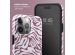 Selencia Vivid Back Cover für das iPhone 15 Pro Max - Trippy Swirl Dark Rose