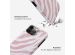 Selencia Vivid Back Cover für das iPhone 15 Pro Max - Colorful Zebra Old Pink
