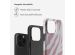 Selencia Vivid Back Cover für das iPhone 15 Pro Max - Colorful Zebra Old Pink