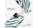 Selencia Vivid Back Cover für das iPhone 15 Pro Max - Colorful Zebra Pine Blue
