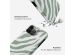 Selencia Vivid Back Cover für das iPhone 15 Pro Max - Colorful Zebra Sage Green