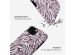 Selencia Vivid Back Cover für das iPhone 15  - Trippy Swirl Dark Rose