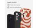 Selencia Vivid Back Cover für das Samsung Galaxy A15 (5G/4G) - Dream Swirl Orange