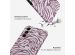 Selencia Vivid Back Cover für das Samsung Galaxy A15 (5G/4G) - Trippy Swirl Dark Rose