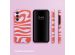 Selencia Vivid Back Cover für das Samsung Galaxy A35 - Dream Swirl Pink