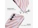 Selencia Vivid Back Cover für das Samsung Galaxy A35 - Colorful Zebra Old Pink