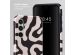 Selencia Vivid Back Cover für das Samsung Galaxy A55 - Art Wave Black