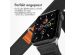 imoshion Nylon-Armband Trail für die Apple Watch Series 1-10 / SE / Ultra (2) - 42/44/45/46/49 mm - Pure Black