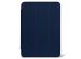 Decoded Textured Sillicon Slim Cover für das iPad 10 (2022) 10.9 Zoll - Navy Peony