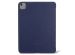 Decoded Textured Sillicon Slim Cover für das iPad Air 11 Zoll (2024) M2 / Air 5 (2022) / Air 4 (2020) - Navy Peony