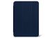 Decoded Textured Sillicon Slim Cover für das iPad Air 11 Zoll (2024) M2 / Air 5 (2022) / Air 4 (2020) - Navy Peony