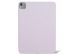 Decoded Textured Sillicon Slim Cover für das iPad Air 11 Zoll (2024) M2 / Air 5 (2022) / Air 4 (2020) - Lavendel