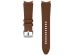Samsung Original Hybrid Leather Band 20mm M/L Galaxy Watch Active 4 / Active 2 - Camel
