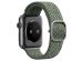 Uniq Aspen Geflochtenes Armband für die Apple Watch 1-9 / SE - 38/40/41 mm / Series 10 - 42 mm - Zypressengrün