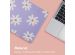 imoshion Design Laptop Cover für MacBook Air 13 Zoll (2022) / Air 13 Zoll (2024) M3 chip - A2681 / A3113 - Flowers Distance