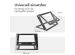 Accezz Origami Laptop Stand - Laptopständer - Verstellbar und faltbar - Universal - Dunkelgrau