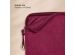 Selencia Cord Laptop Hülle 13-14 Zoll - Laptop Sleeve - Dark Rose