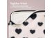 imoshion Fluffy Laptop Hülle 13-14 Zoll - Laptop Sleeve - Hearts