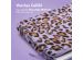 imoshion Fluffy Laptop Hülle 13-14 Zoll - Laptop Sleeve - Leopard Lilac