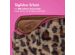 imoshion Fluffy Laptop Hülle 13-14 Zoll - Laptop Sleeve - Leopard Pink