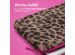 imoshion Fluffy Laptop Hülle 15-16 Zoll - Laptop Sleeve - Leopard Pink