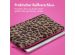 imoshion Fluffy Laptop Hülle 13-14 Zoll - Laptop Sleeve - Leopard Pink