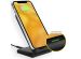 Accezz Qi Desk Wireless Charger für das iPhone 15 Pro - Kabelloses Ladegerät - 10 Watt - Schwarz