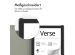 iMoshion Canvas Sleepcover Klapphülle für das Pocketbook Verse / Verse Pro / Vivlio Light / Light HD - Glitter Schwarz