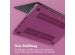 imoshion Hard Cover für das MacBook Air 13 Zoll (2022) / Air 13 Zoll (2024) M3 chip - A2681 / A3113 - Bordeaux