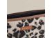 Selencia Teddy Laptop Hülle 15-16 Zoll - Laptop Sleeve - Leopard