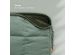 Selencia Puffy Laptop Hülle 13-14 Zoll - Laptop Sleeve - Sage Green