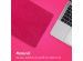 imoshion Teddy Hard Cover für das MacBook Air 13 Zoll (2018-2020) - A1932 / A2179 / A2337 - Hot Pink