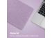 imoshion Teddy Hard Cover für das MacBook Pro 16 Zoll (2021) / Pro 16 Zoll (2023) M3 chip - A2485 / A2780 / A2991 - Lavender Lilac