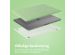 imoshion Teddy Hard Cover für das MacBook Air 15 Zoll (2023) / Air 15 Zoll (2024) M3 chip - A2941 / A3114 - Matcha Green