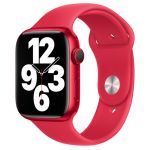 Apple Sport Band für das Apple Watch Series 1-9 / SE / Ultra (2) - 42/44/45/49 mm - Rot