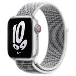 Apple Nike Sport Loop Band für das Apple Watch Series 1-9 / SE - 38/40/41 mm / Series 10 - 42 mm - Summit White / Black