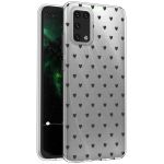 imoshion Design Hülle Samsung Galaxy A02s - Herzen - Schwarz