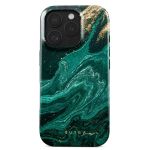 Burga Tough Back Cover für das iPhone 16 Pro - Emerald Pool