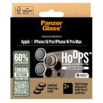 PanzerGlass Kameraprotektor Hoop Optic Rings für das iPhone 16 Pro / 16 Pro Max