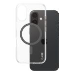 PanzerGlass CARE Urban Combat Case MagSafe für das iPhone 16 - Transparent / Schwarz