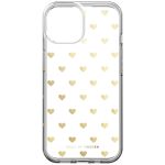 iDeal of Sweden Clear Case für das iPhone 15 - Golden Hearts