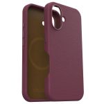 OtterBox Symmetry Cactus Leder Back Cover MagSafe für das iPhone 16 - Maroon Bells