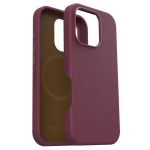 OtterBox Symmetry Cactus Leder Back Cover MagSafe für das iPhone 16 pro - Maroon Bells