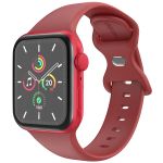 imoshion Silikonband⁺ für die Apple Watch Series 1-10 / SE / Ultra (2) - 42/44/45/46/49 mm - Wine - Größe M/L