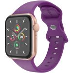 imoshion Silikonband⁺ für die Apple Watch Series 1-10 / SE / Ultra (2) - 42/44/45/46/49 mm - Purple - Größe M/L