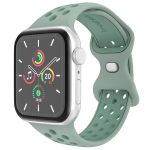 imoshion Sportarmband⁺ für die Apple Watch Series 1-10 / SE / Ultra (2) - 42/44/45/46/49 mm - Größe S/M - Sage